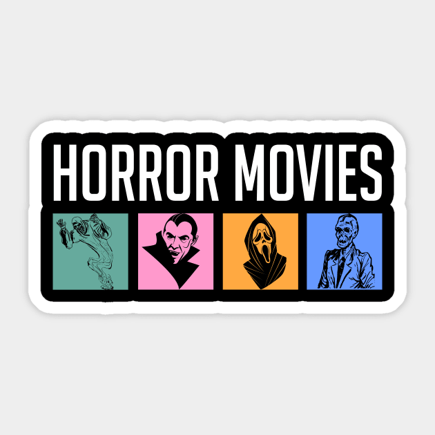 Horror Movies Fan Sticker by cypryanus